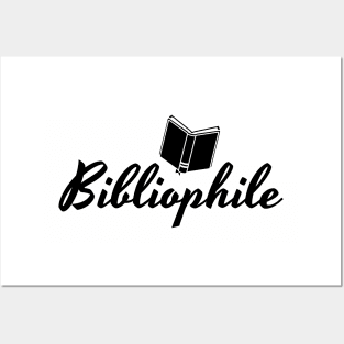 Bibliophile Design - Black Posters and Art